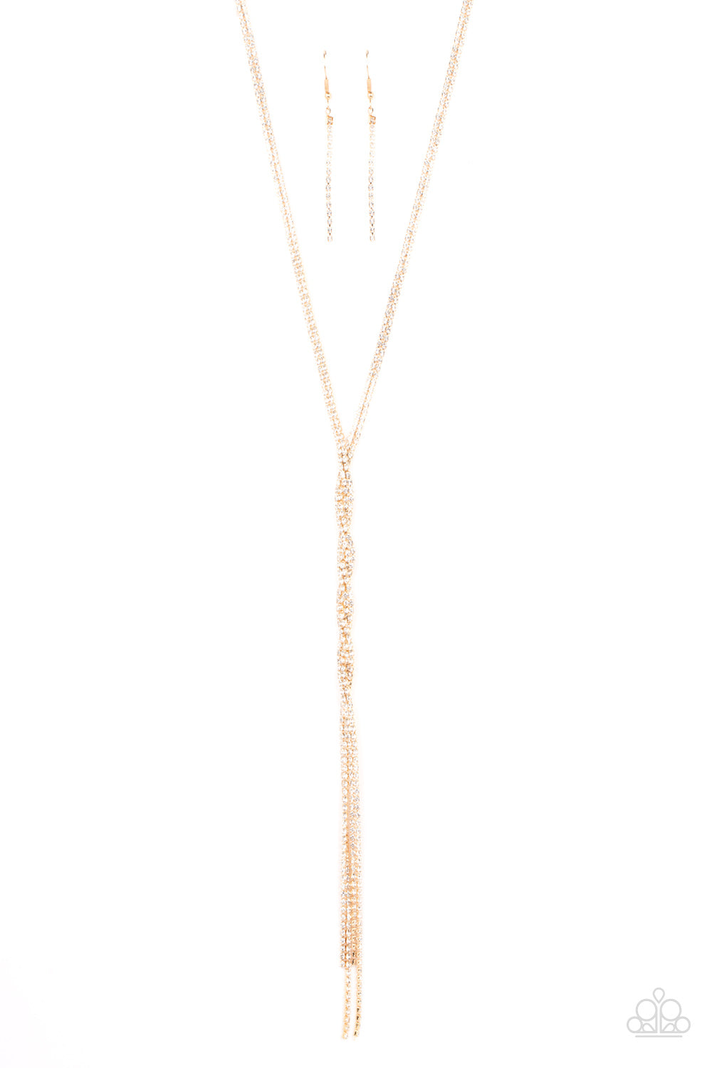 Paparazzi | Impressively Icy - Gold | Necklace