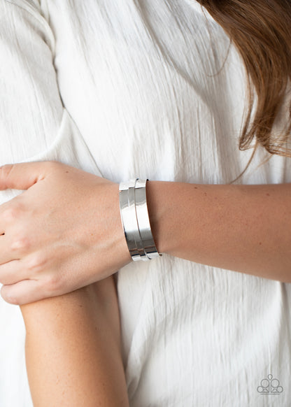A HAUTE Number - Silver - Paparazzi