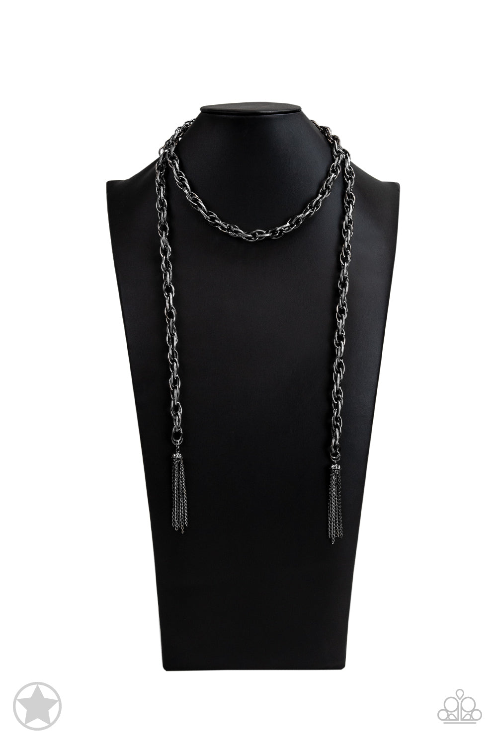 SCARFed for Attention - Gunmetal - Paparazzi