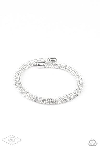 Stageworthy sparkle white bracelet Clearance
